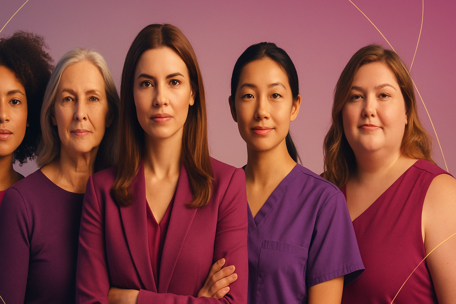 Visual representation of international womens day