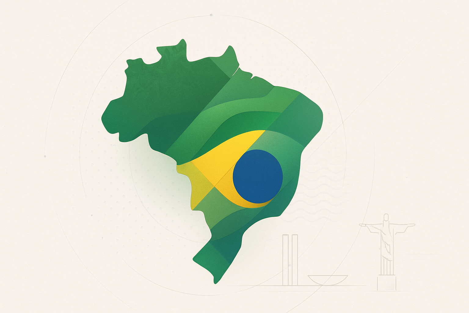 Visual representation of brasil