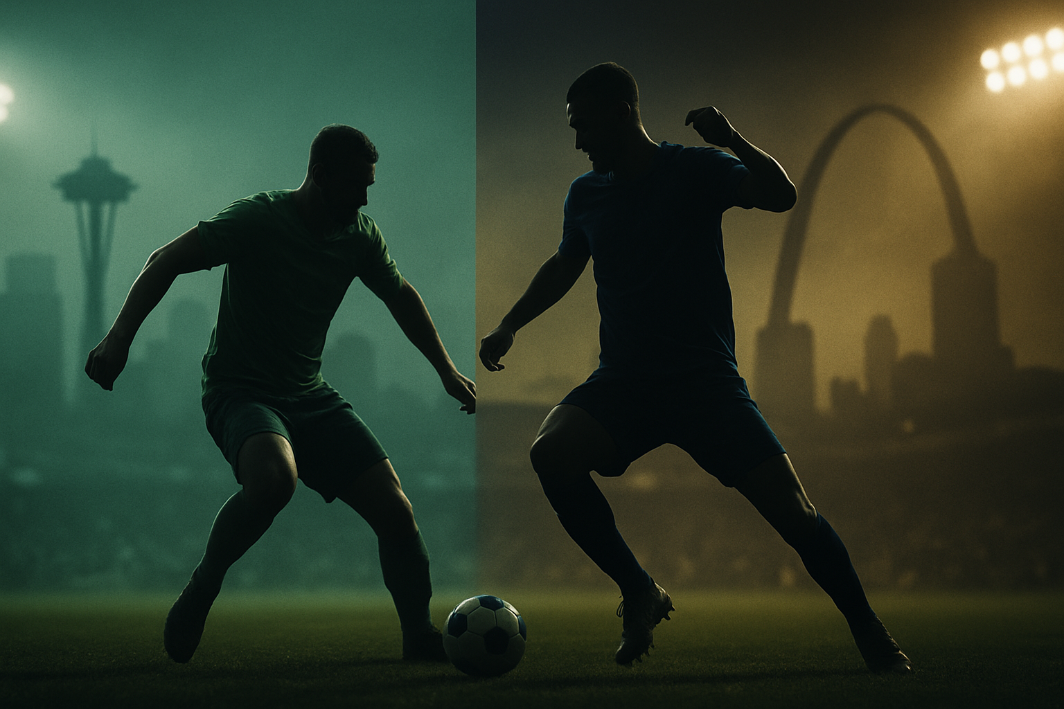 Visual representation of seattle sounders vs st. louis