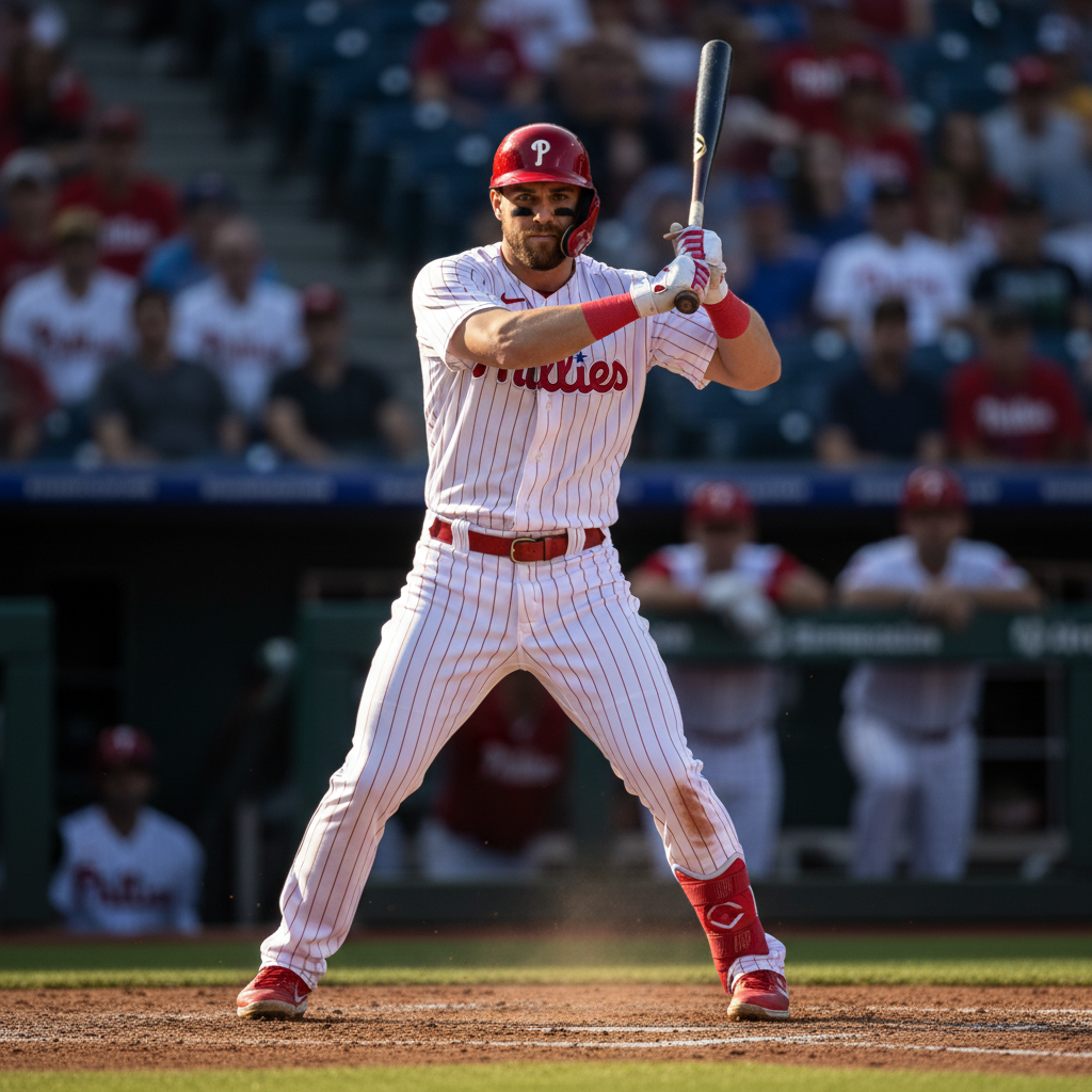 Visual representation of bryce harper