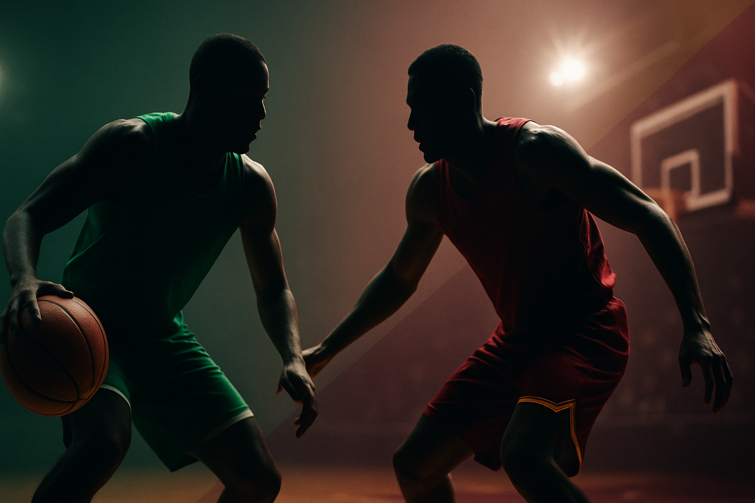 Visual representation of celtics vs cavaliers