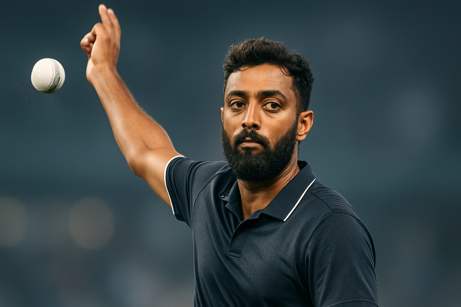 Visual representation of varun chakaravarthy