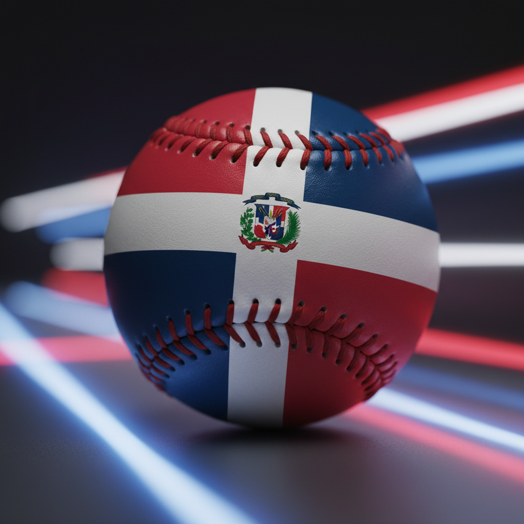Visual representation of dominican republic baseball