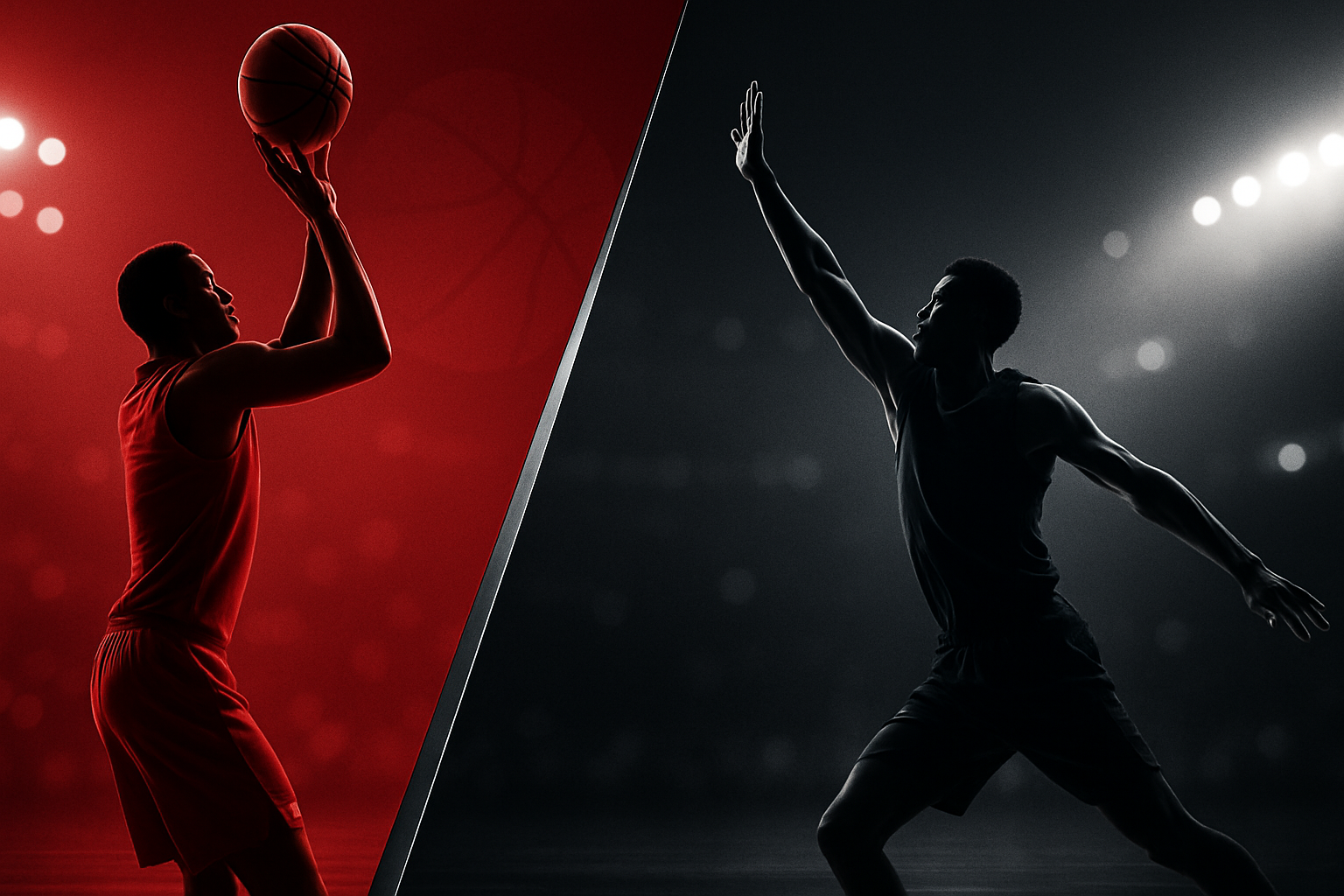 Visual representation of rockets vs spurs