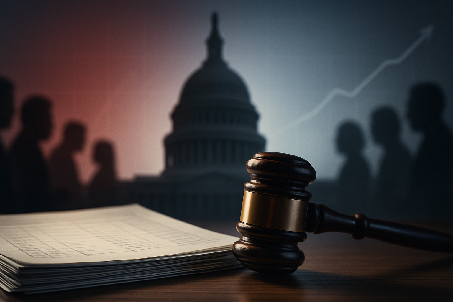 Visual representation of U.S. Congress debates debt ceiling increase to avoid government shutdown