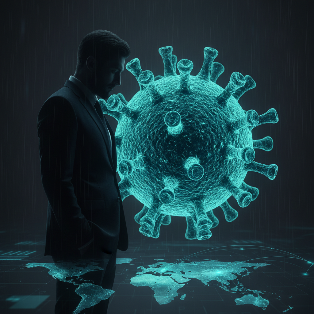 Visual representation of Speculation around secret societies influencing global COVID-19 policies