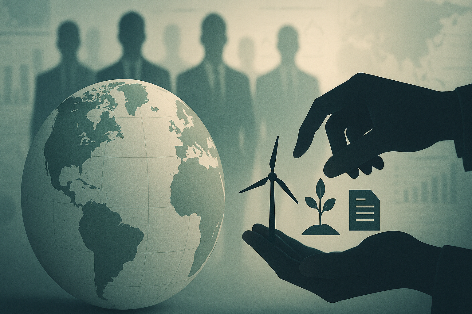 Visual representation of Debates over the alleged secret involvement of global elites in recent climate change policymaking