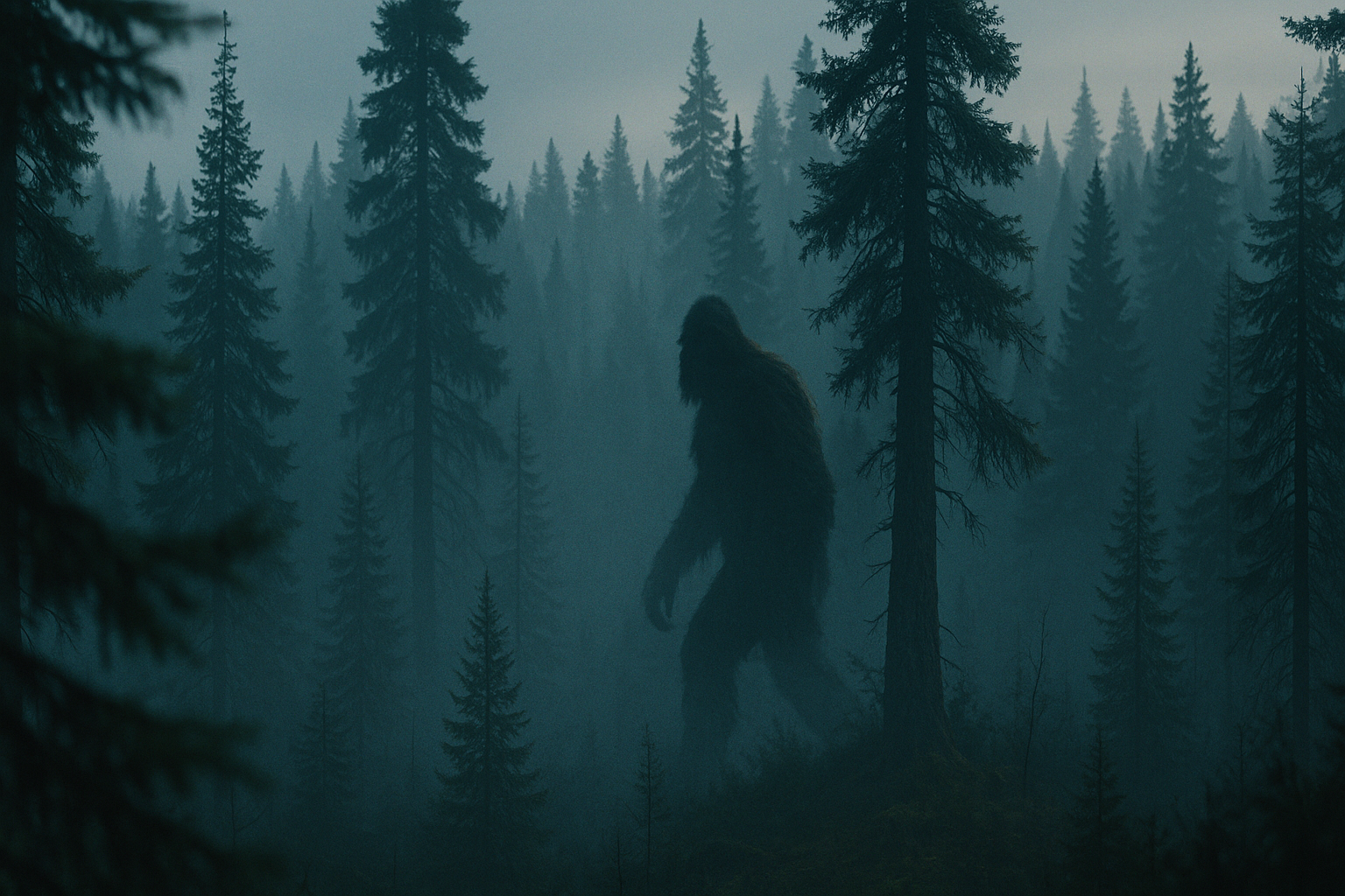 Visual representation of Recent Bigfoot sighting video sparks debate among cryptozoologists in the Pacific Northwest