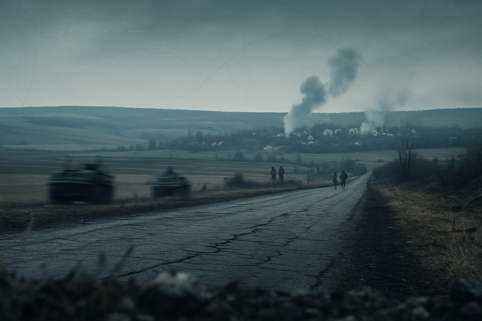 Visual representation of Ongoing Russia-Ukraine conflict and recent battlefield developments in Eastern Ukraine