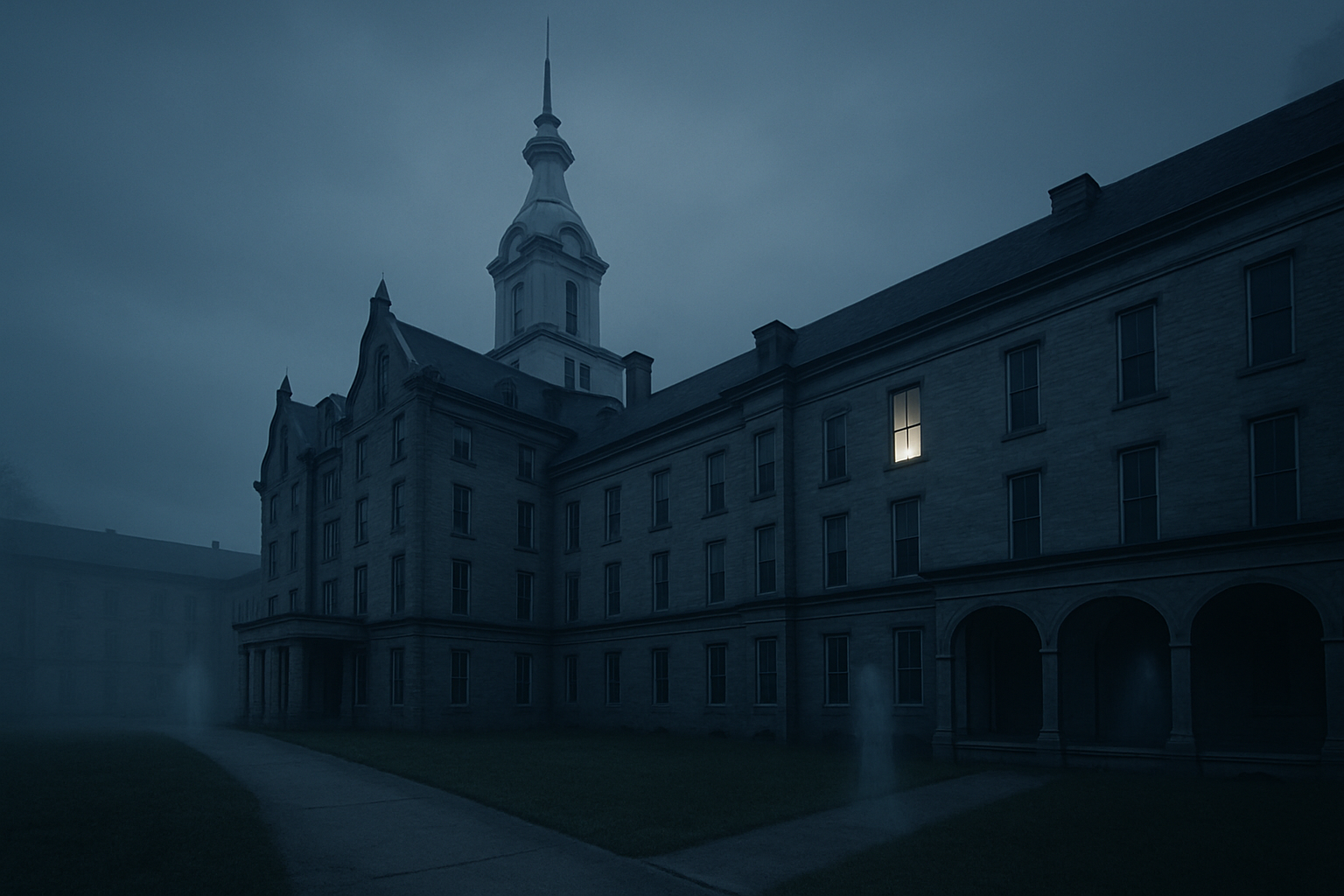 Visual representation of Recent ghost sightings reported at the historic Trans-Allegheny Lunatic Asylum sparking new investigations