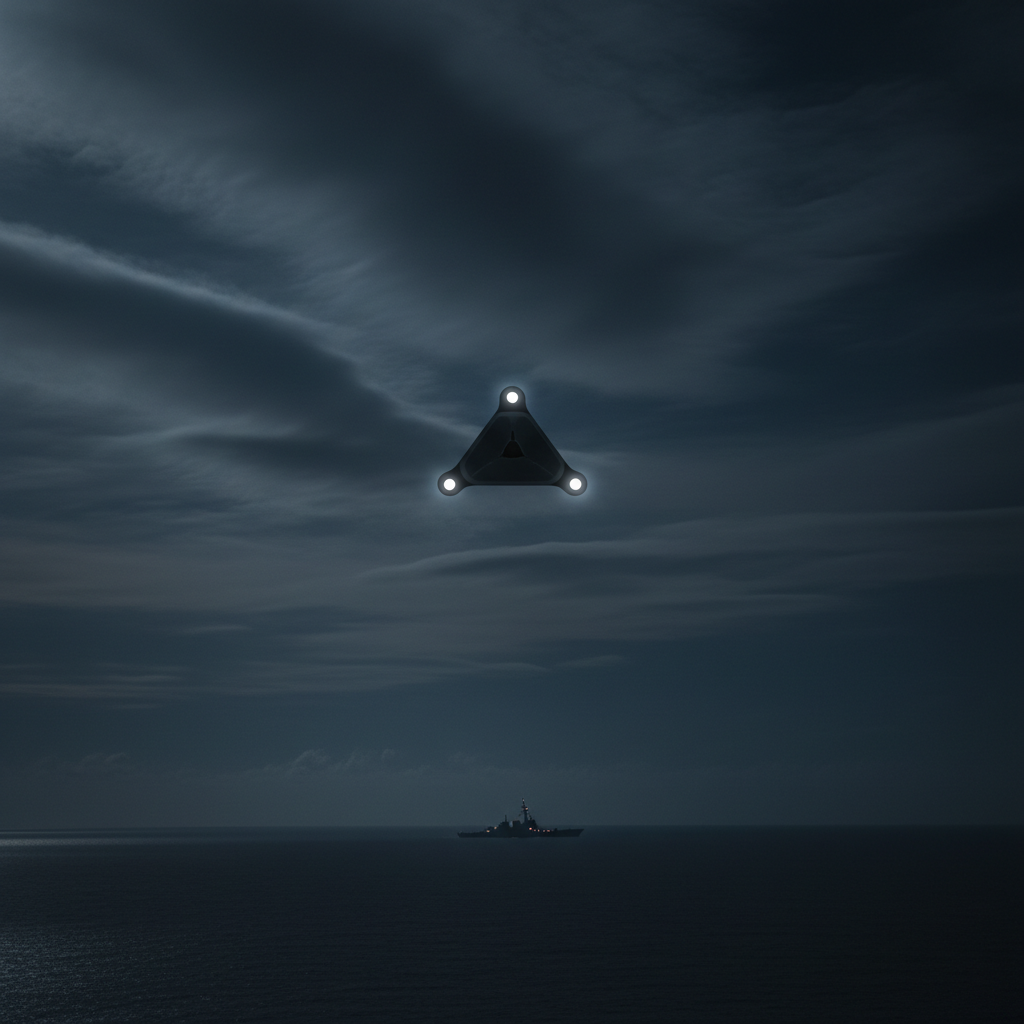Visual representation of Recent U.S. Navy video releases reigniting debates on unexplained aerial phenomena (UAP) authenticity