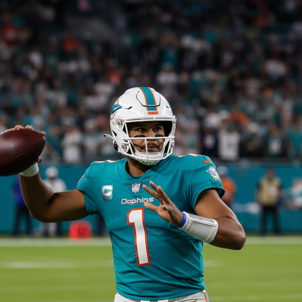 Visual representation of tua tagovailoa