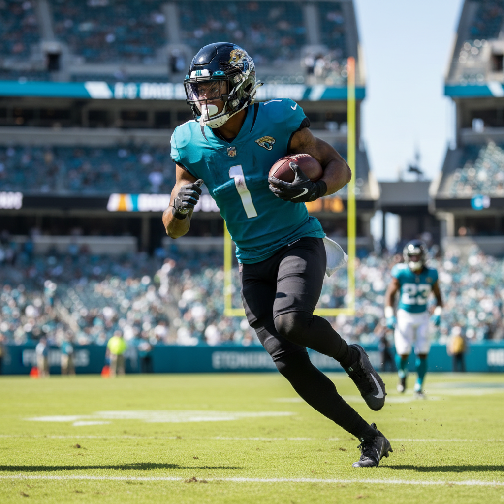 Visual representation of travis etienne