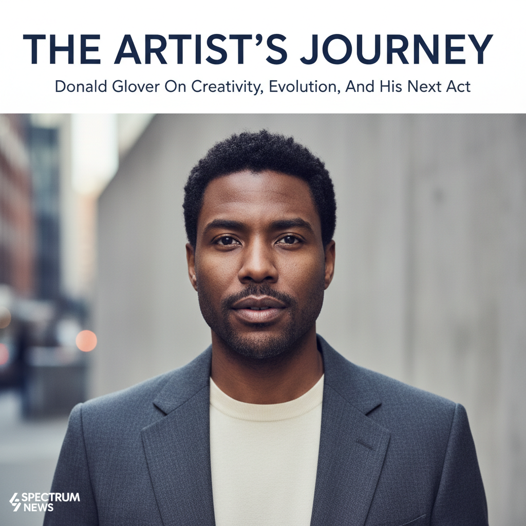 Visual representation of donald glover