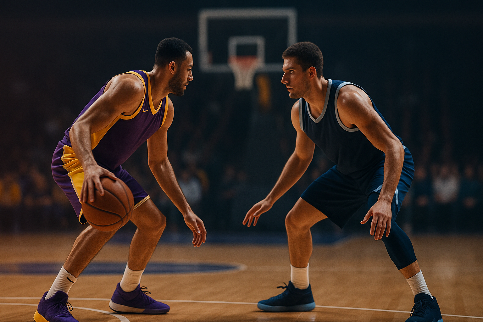 Visual representation of 2024 NBA Playoffs intensify with Lakers vs. Nuggets matchup