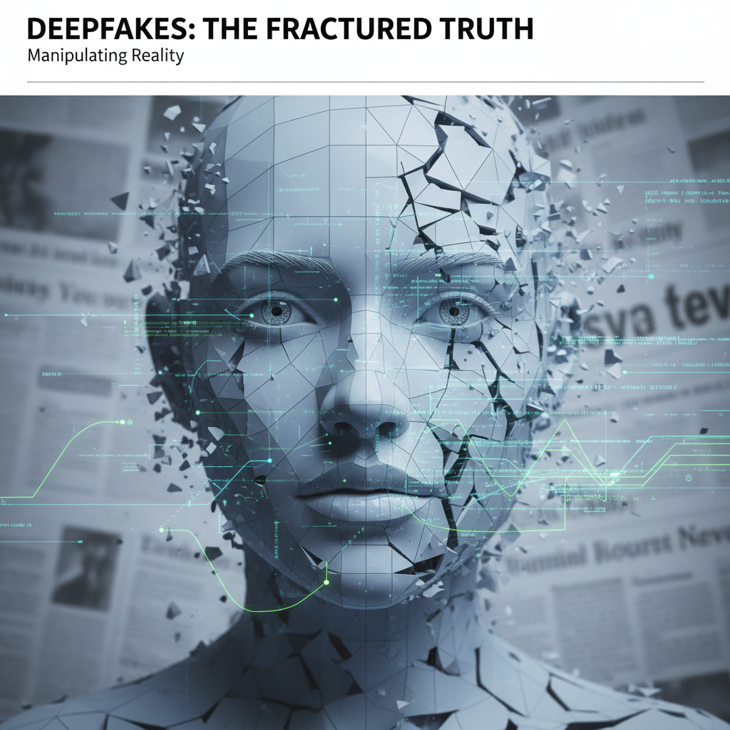 Visual representation of Debates intensify over regulating AI-generated deepfakes amid rising misinformation concerns