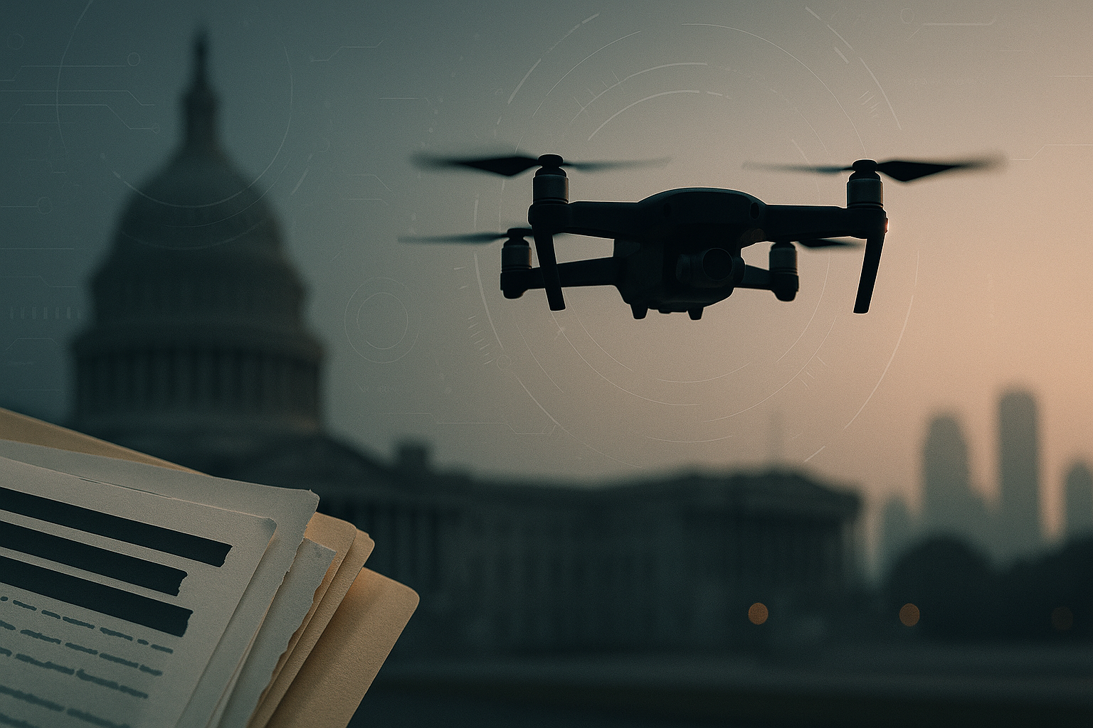 Visual representation of Whistleblower Revelation on Classified Drone Surveillance Programs Sparks Debate on Privacy