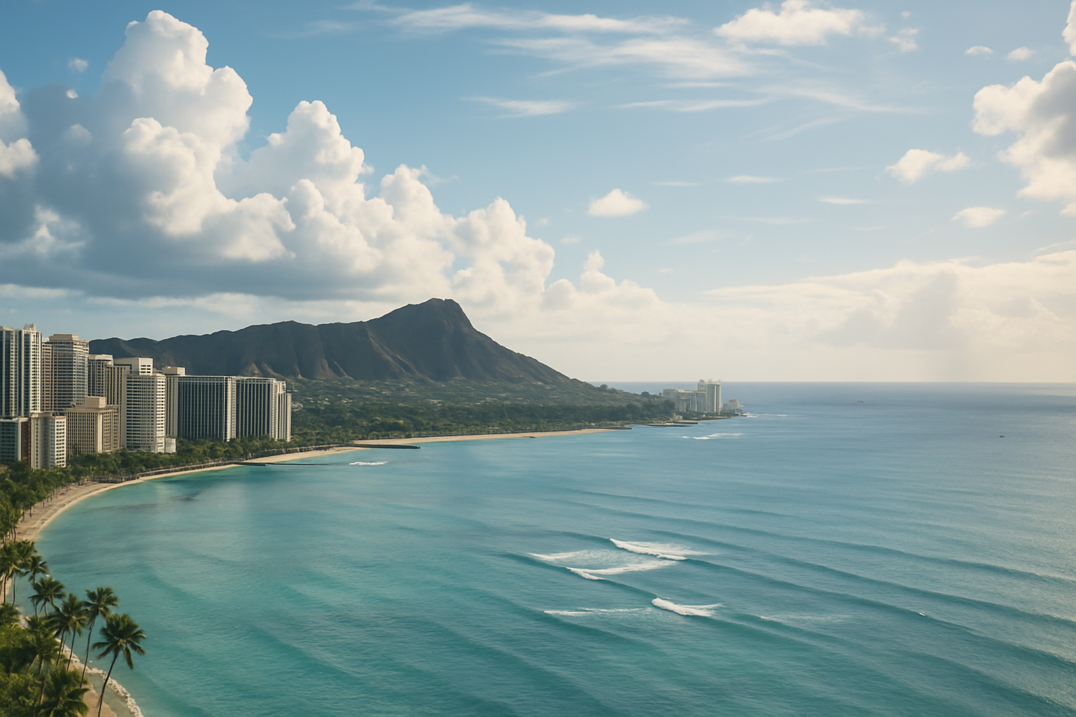 Visual representation of honolulu weather