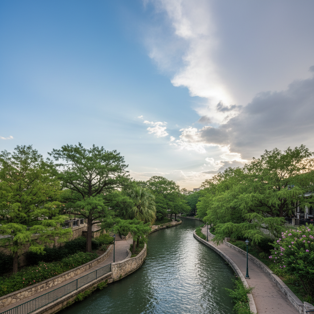 Visual representation of san antonio weather