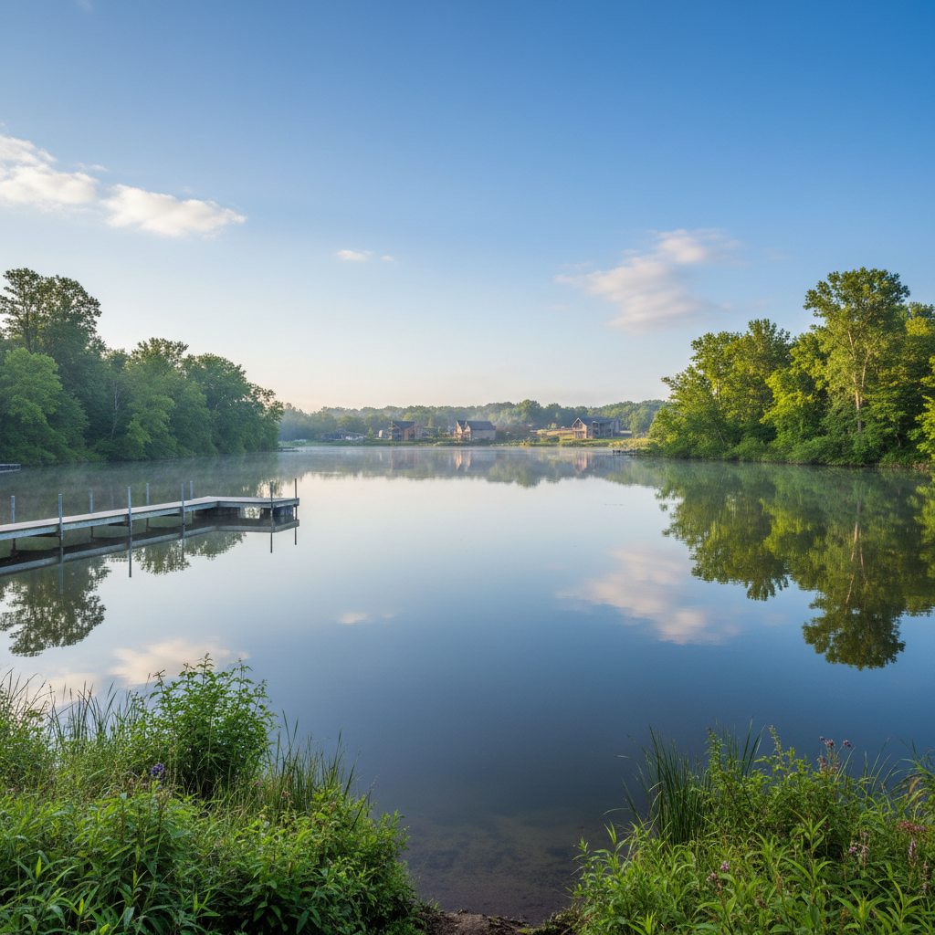 Visual representation of lake village indiana