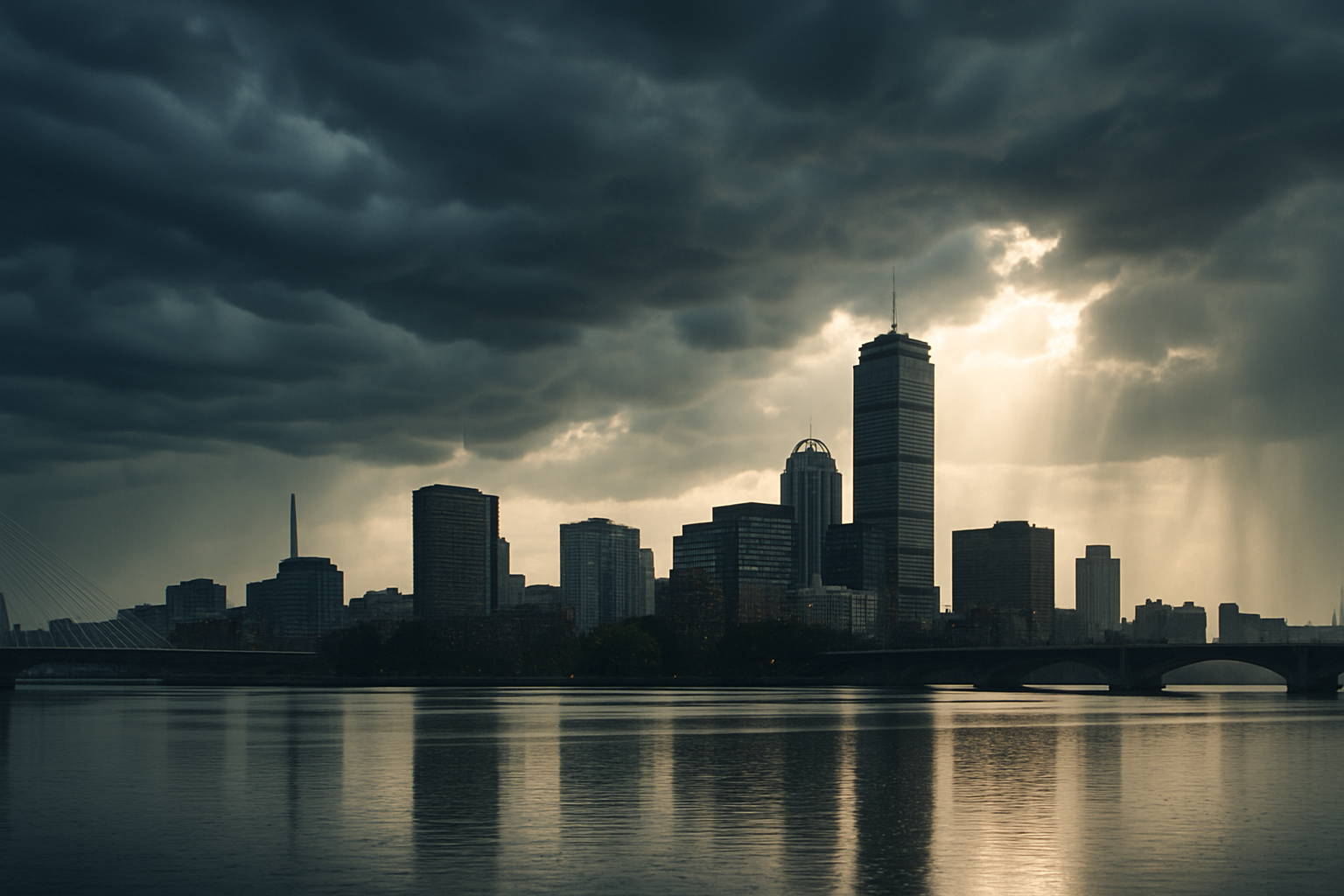 Visual representation of weather boston