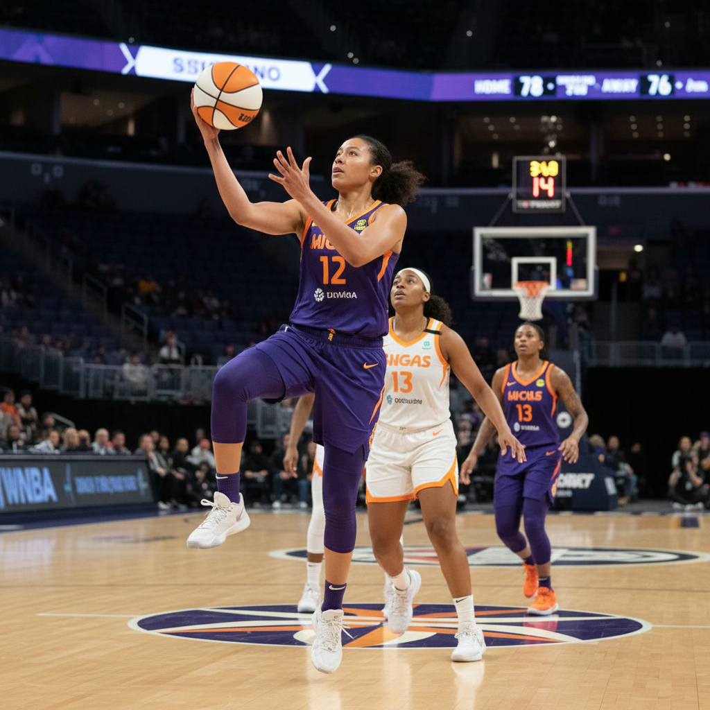 Visual representation of wnba