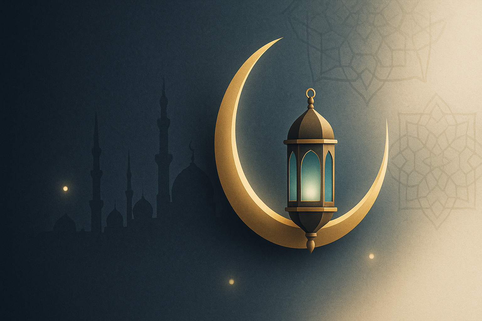 Visual representation of eid al fitr 2026