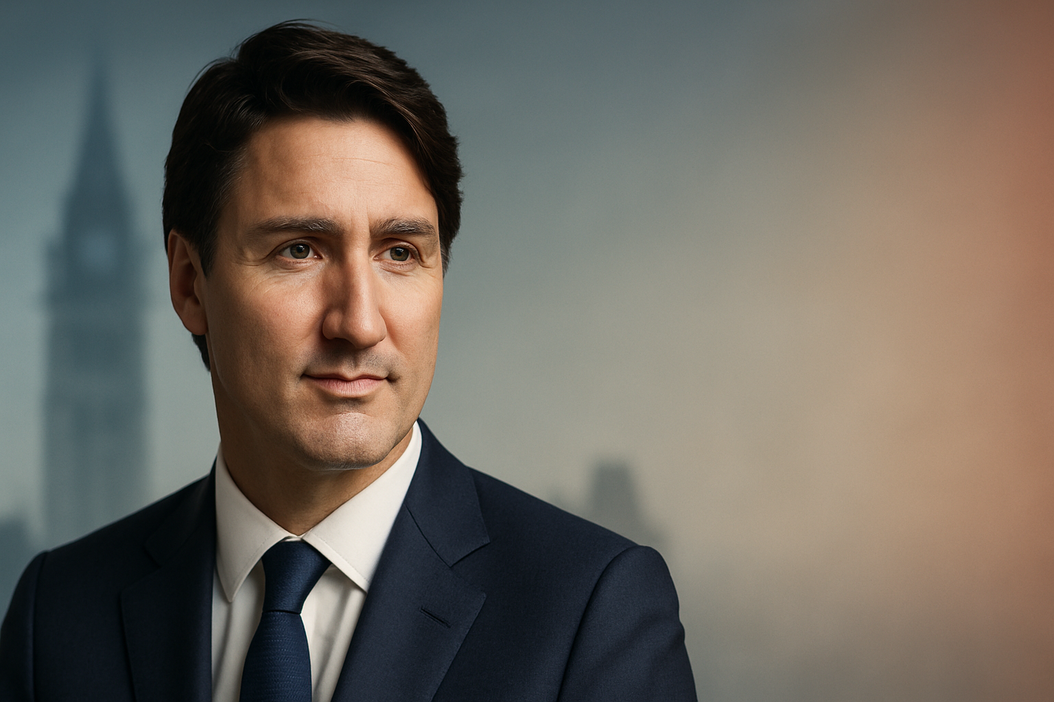 Visual representation of justin trudeau