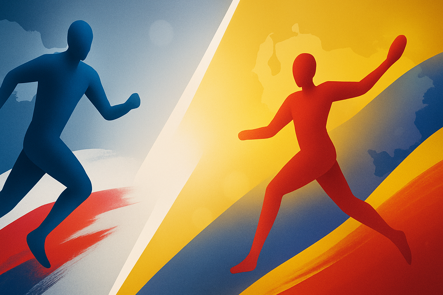 Visual representation of dominican republic vs venezuela