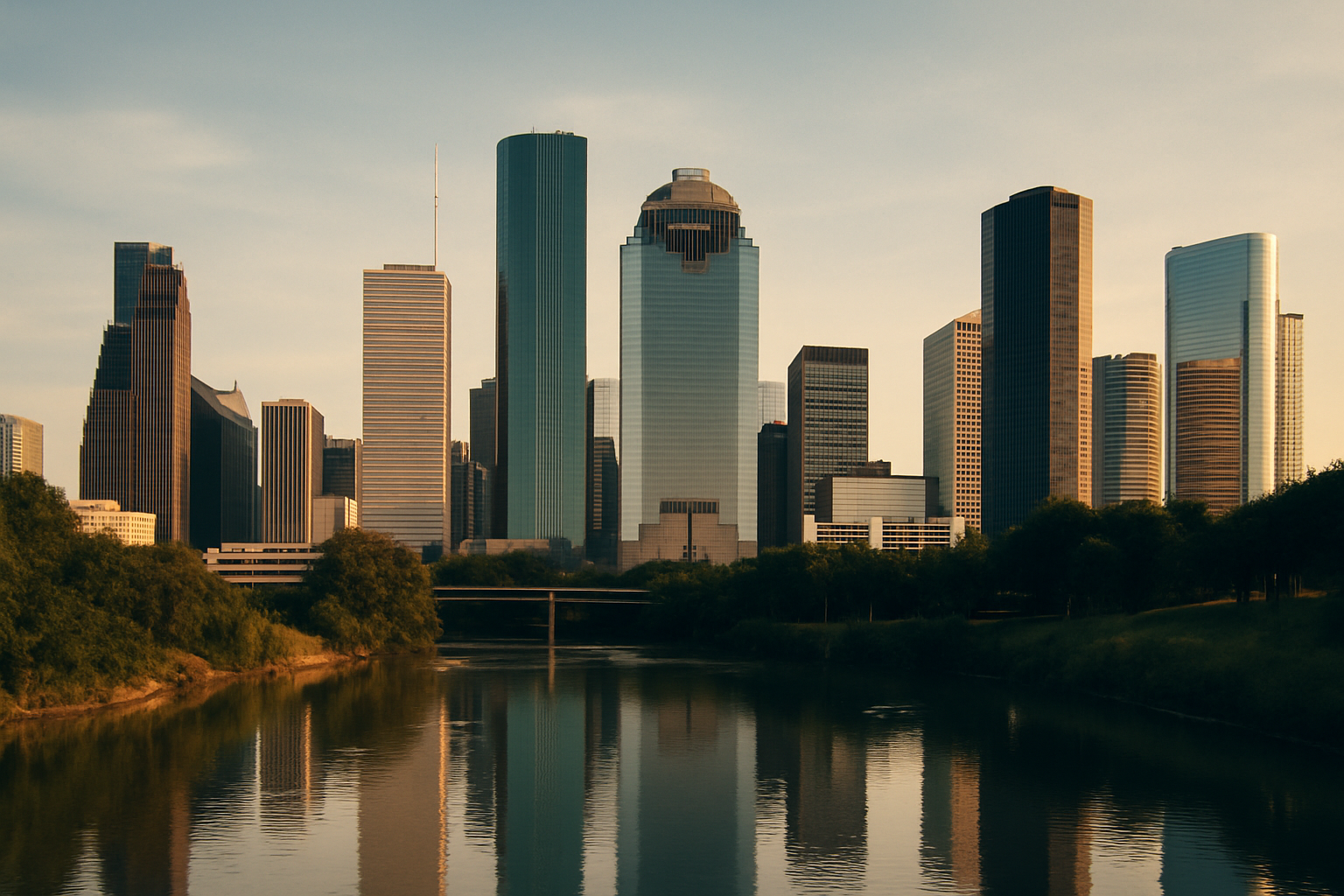 Visual representation of houston