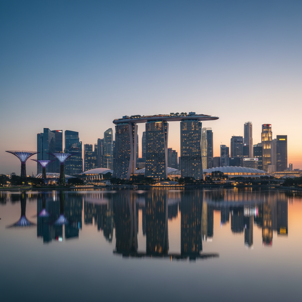 Visual representation of singapore