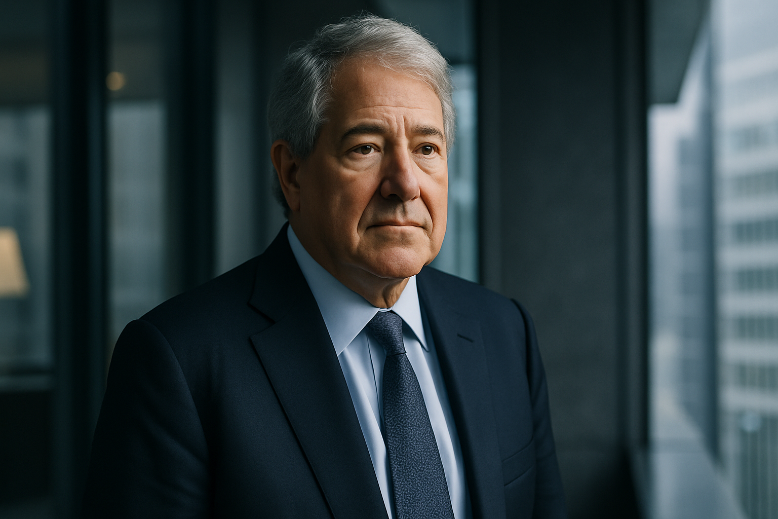 Visual representation of leon black