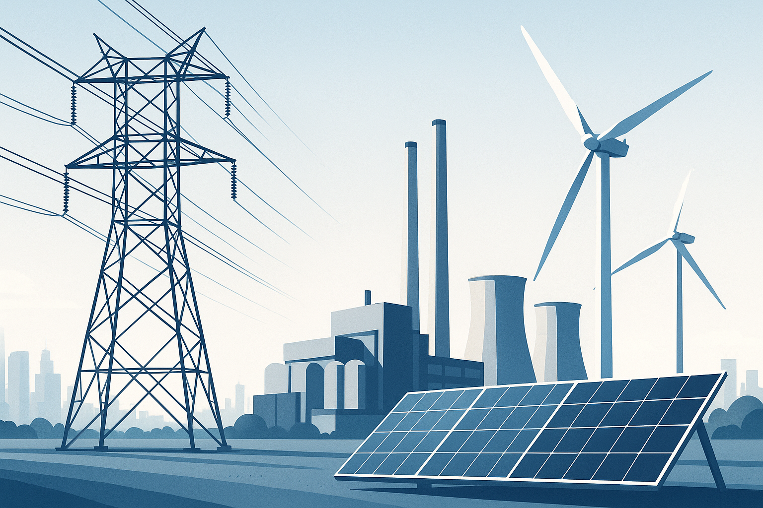 Visual representation of dte energy