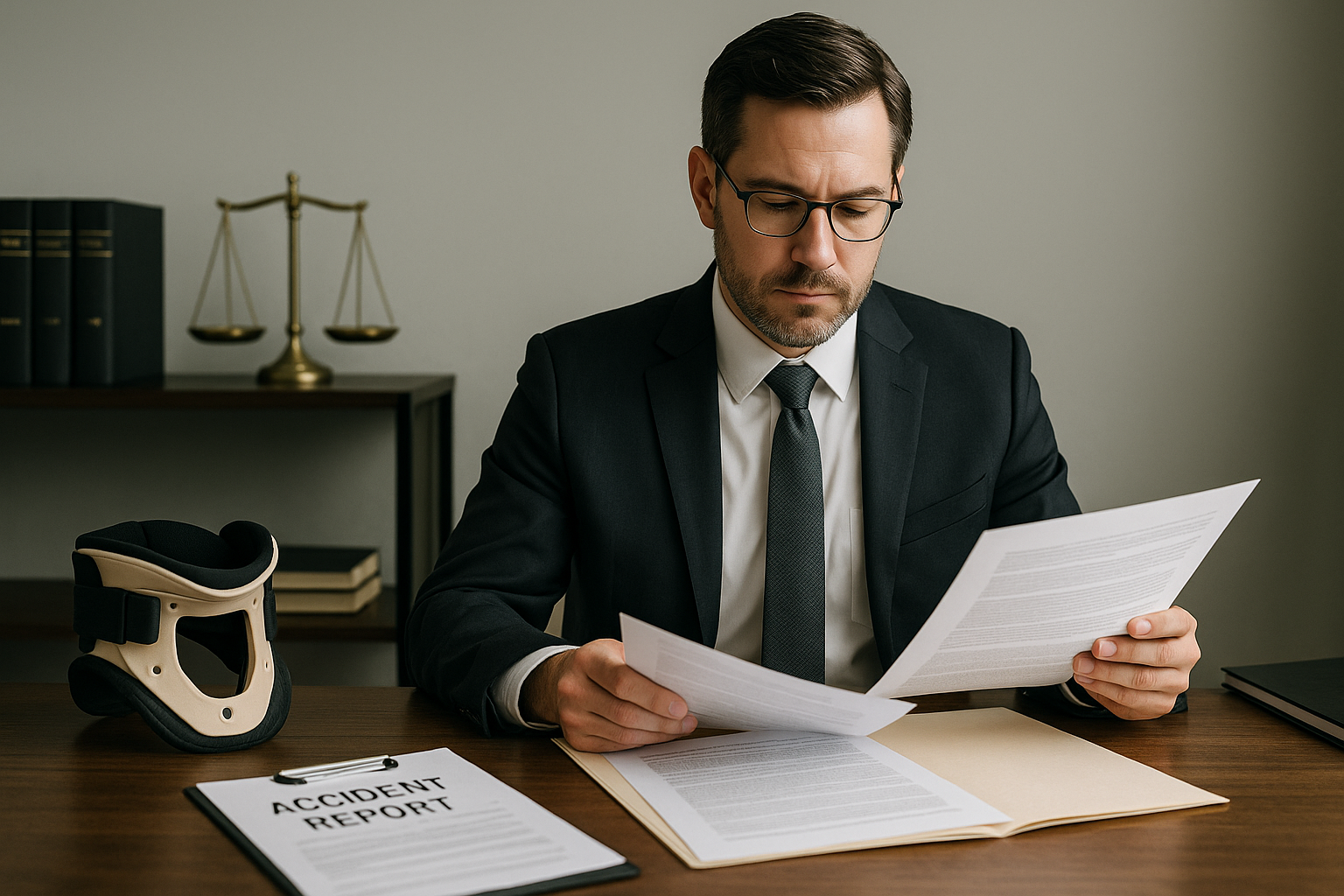 Visual representation of injury lawyer