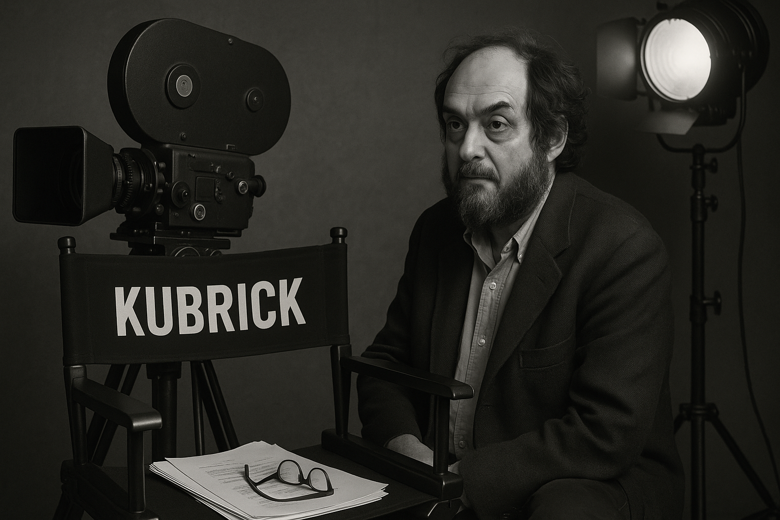 Visual representation of stanley kubrick
