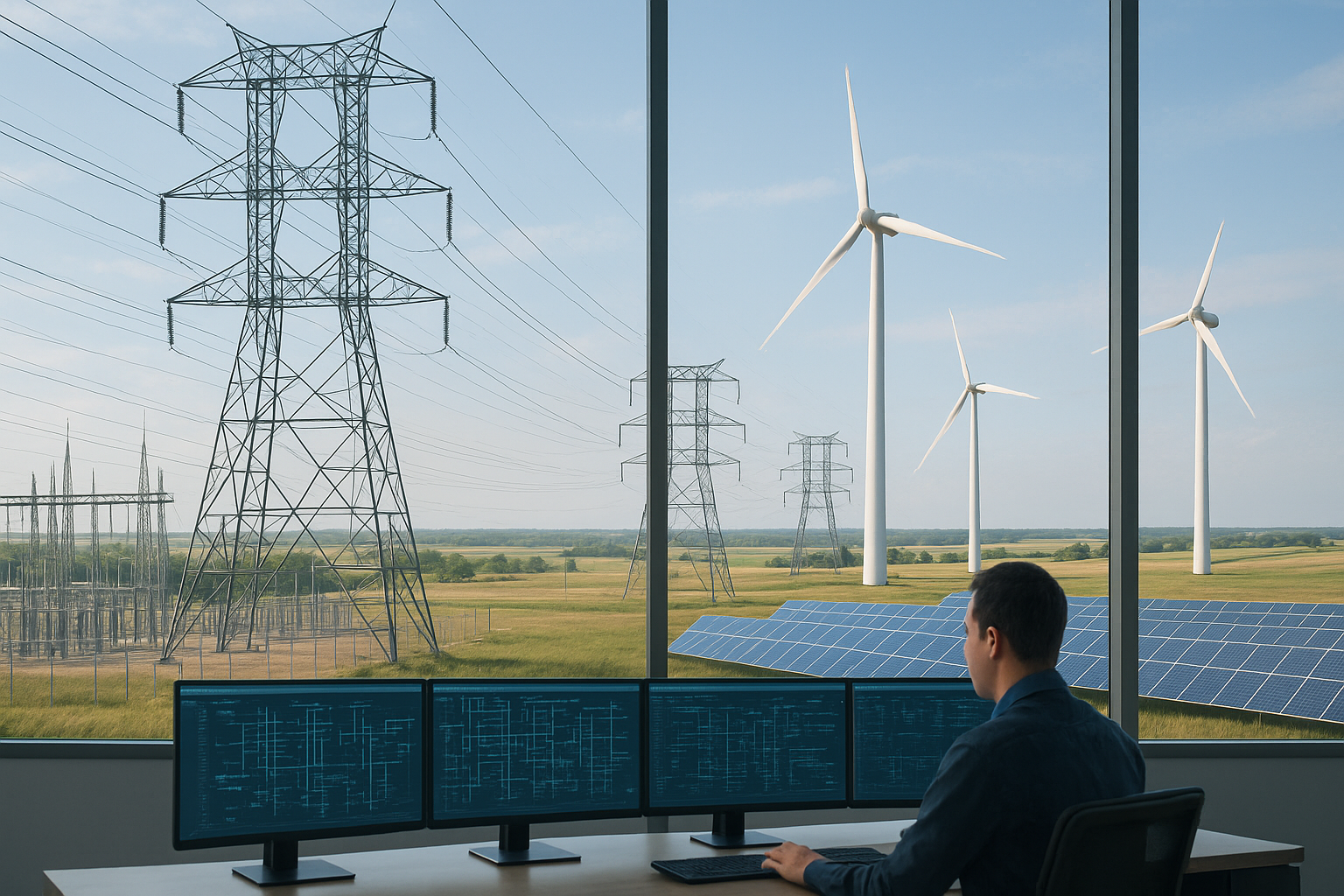 Visual representation of alliant energy