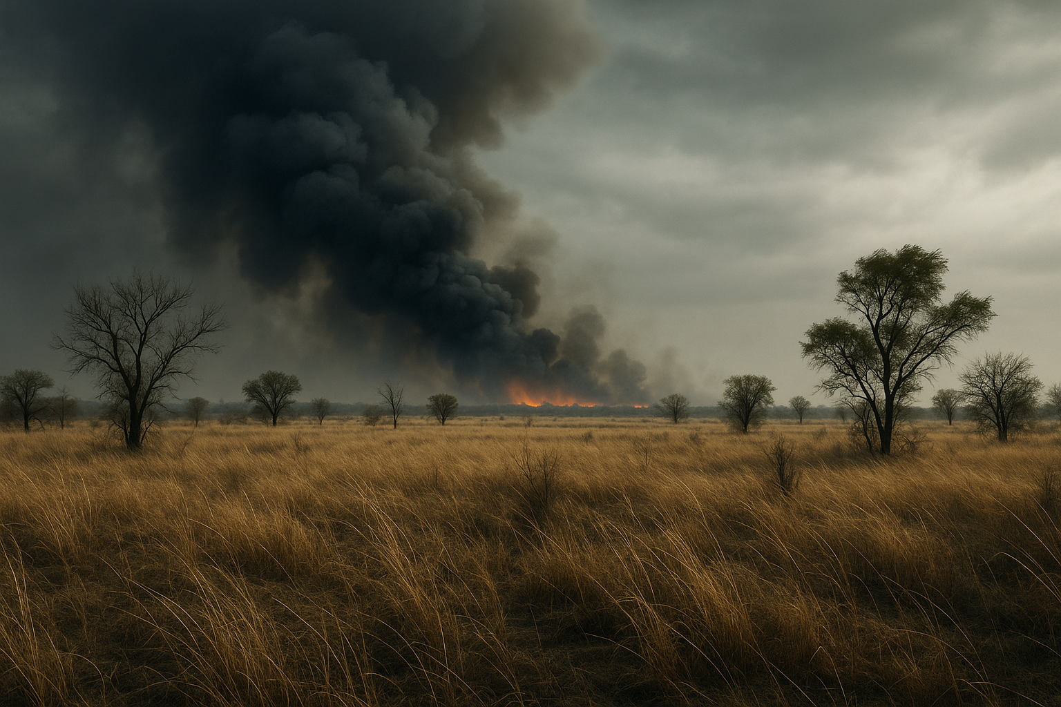 Visual representation of fire weather watch