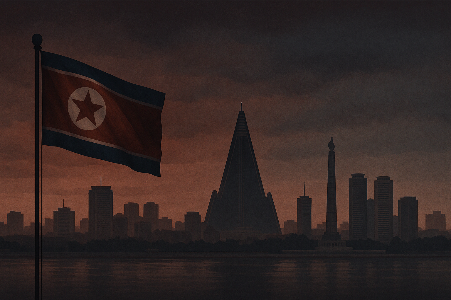 Visual representation of north korea