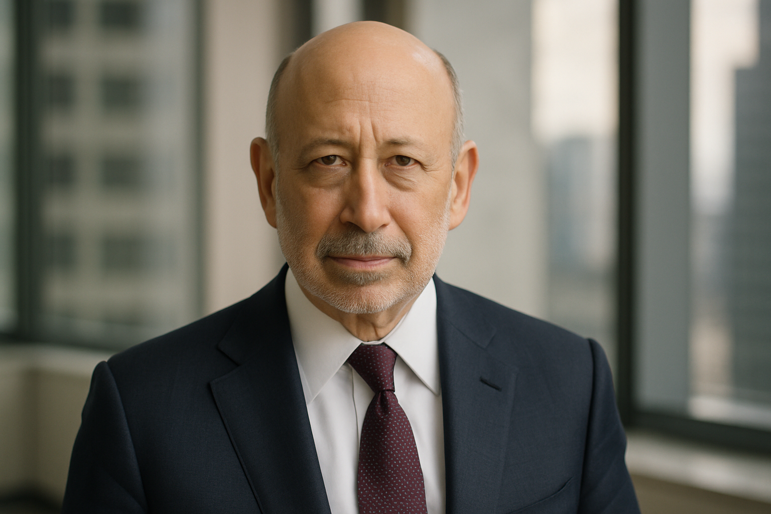 Visual representation of lloyd blankfein