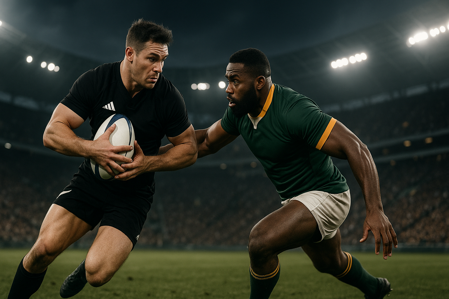 Visual representation of new zealand vs south africa