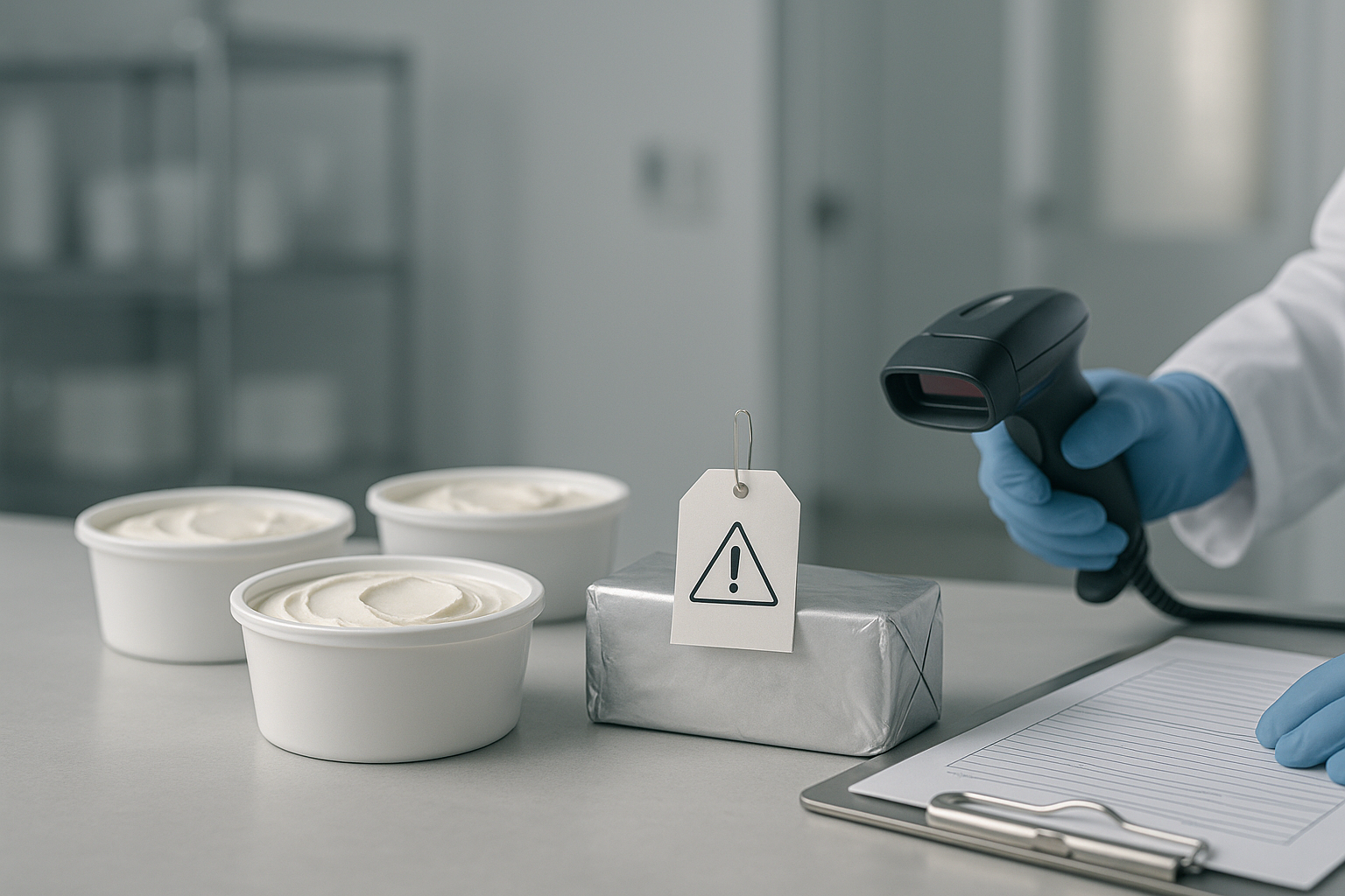 Visual representation of fda cream cheese recall