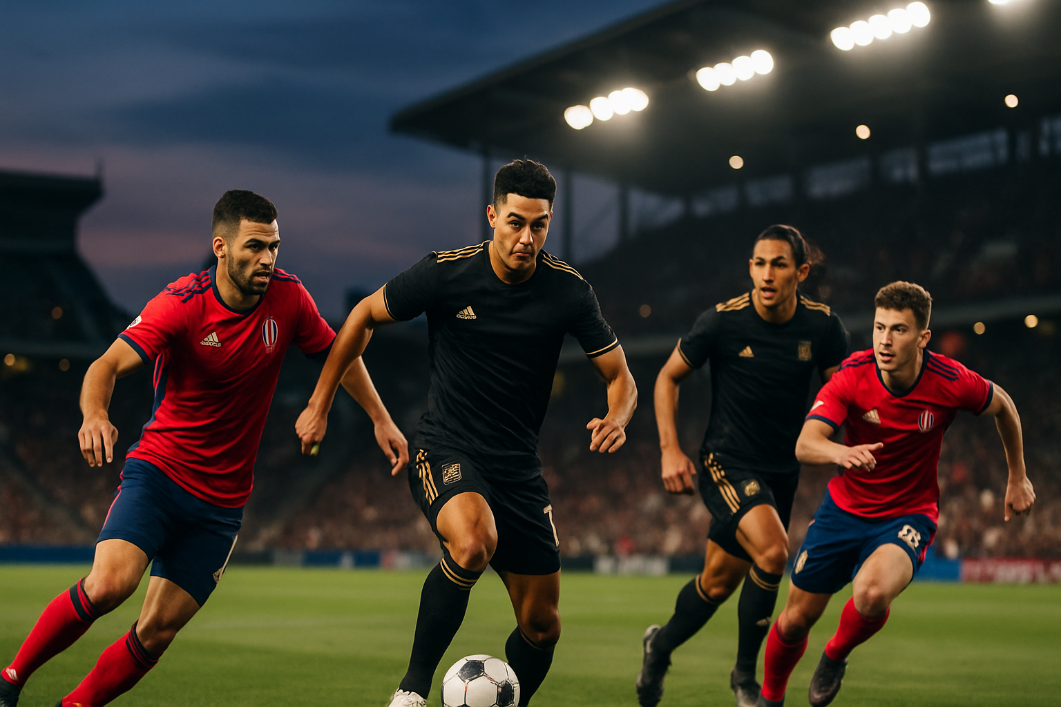 Visual representation of st. louis vs lafc