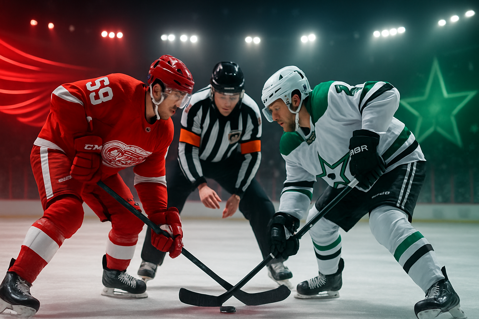 Visual representation of red wings vs stars