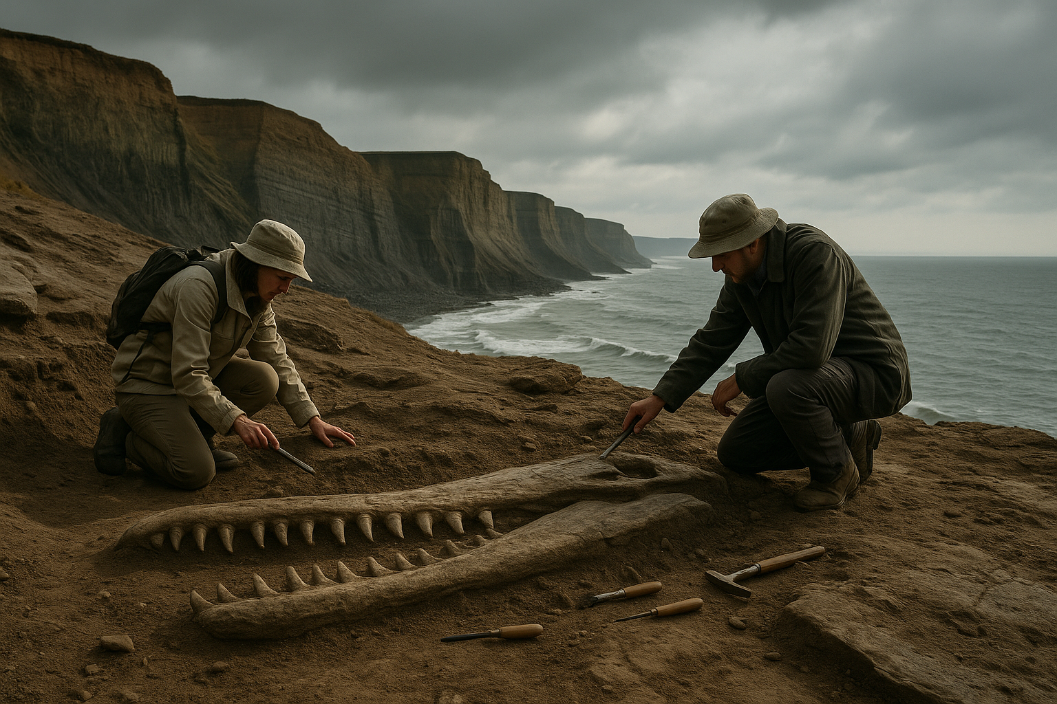 Visual representation of ichthyotitan severnensis discovery