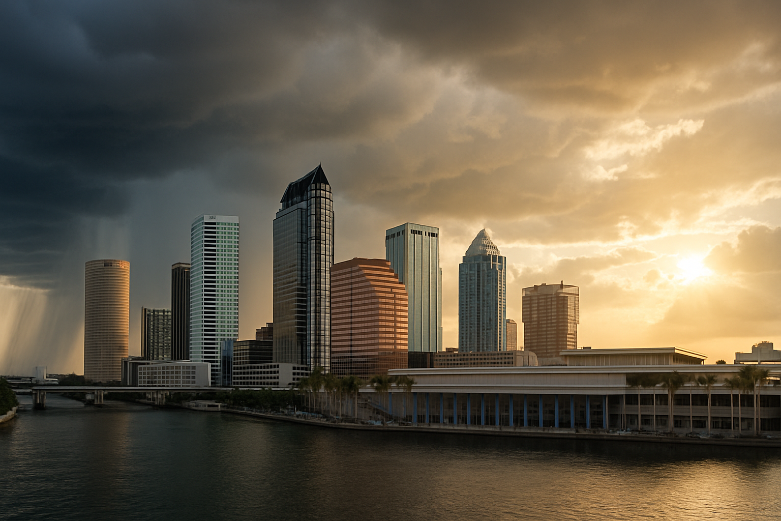 Visual representation of tampa weather