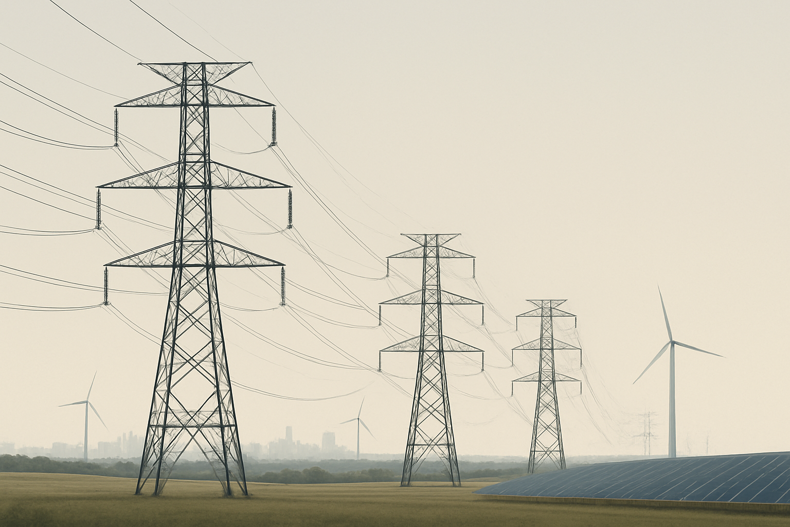 Visual representation of national grid