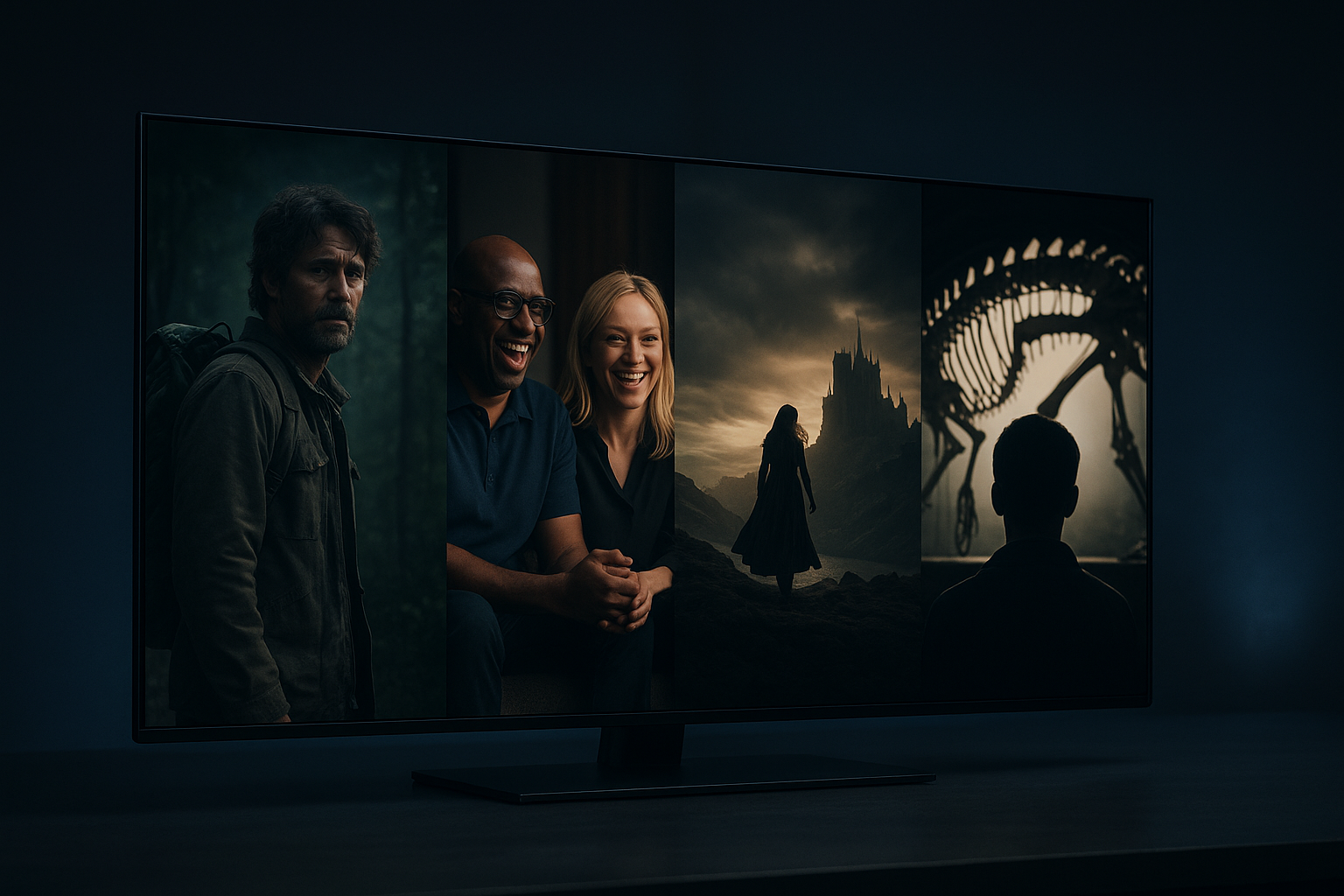 Visual representation of hbo shows