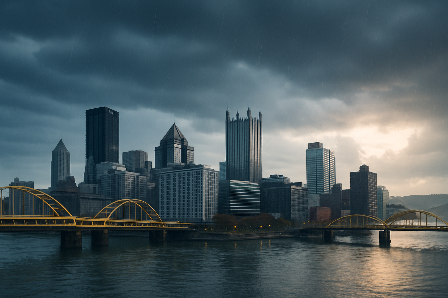 Visual representation of pittsburgh weather