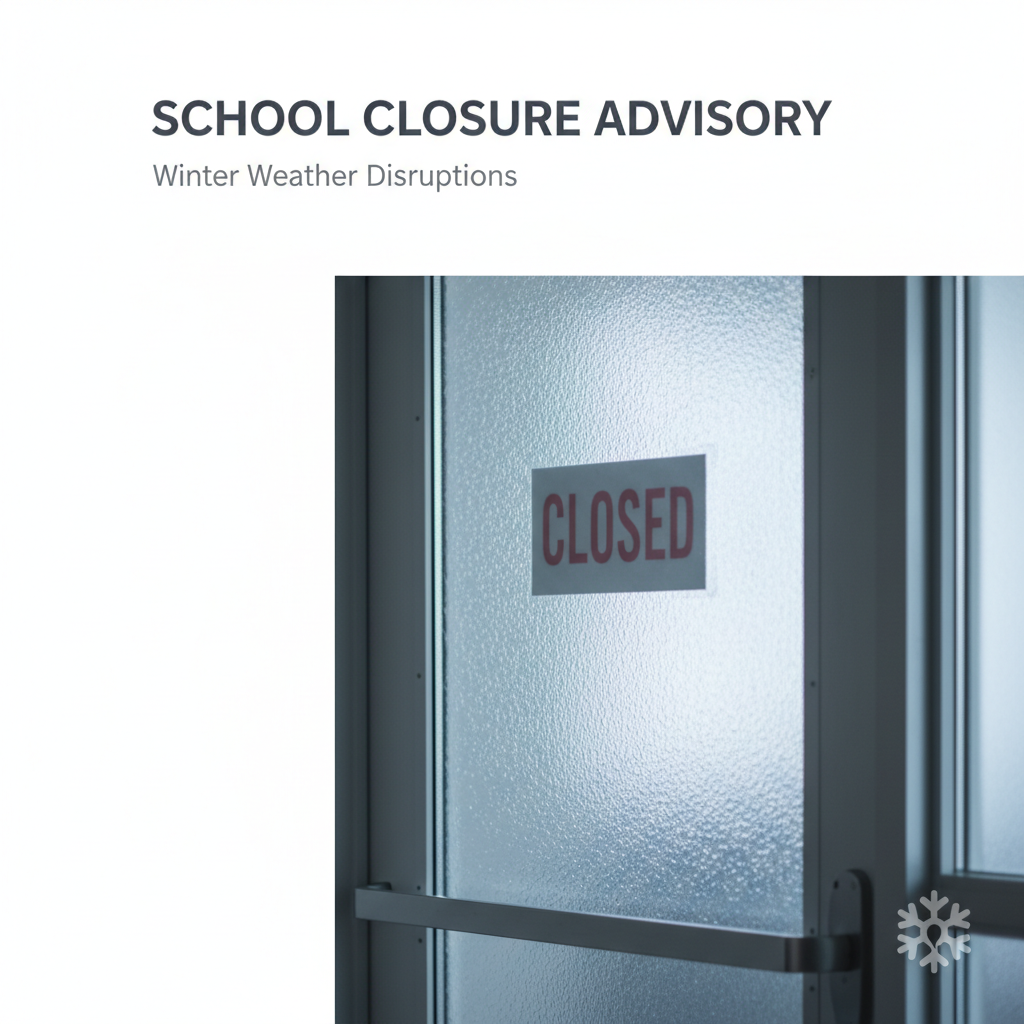 Visual representation of is school closed today