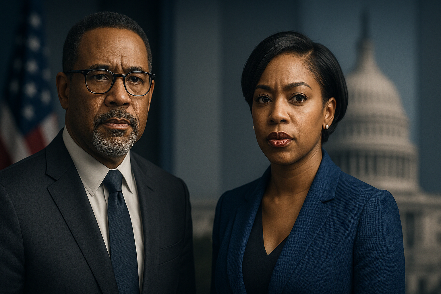 Visual representation of mike king jasmine crockett